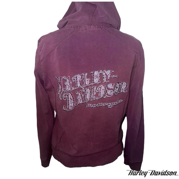 SOLD - Women’s Vintage Harley Zip - Picture 3 of 5